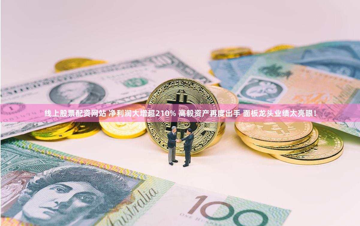 线上股票配资网站 净利润大增超210% 高毅资产再度出手 面板龙头业绩太亮眼！