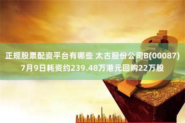 正规股票配资平台有哪些 太古股份公司B(00087)7月9日耗资约239.48万港元回购22万股