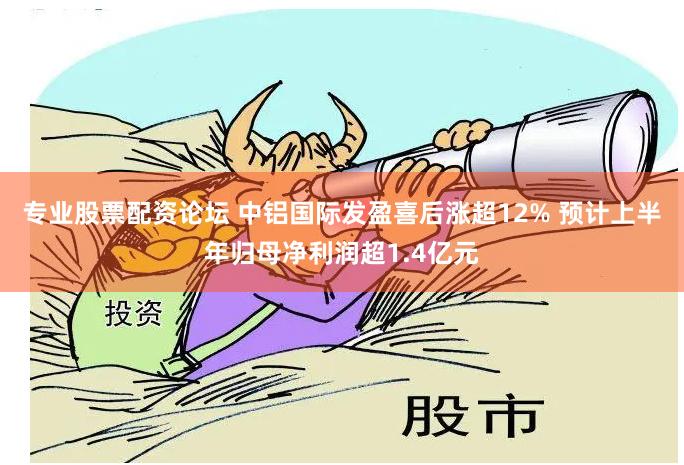 专业股票配资论坛 中铝国际发盈喜后涨超12% 预计上半年归母净利润超1.4亿元